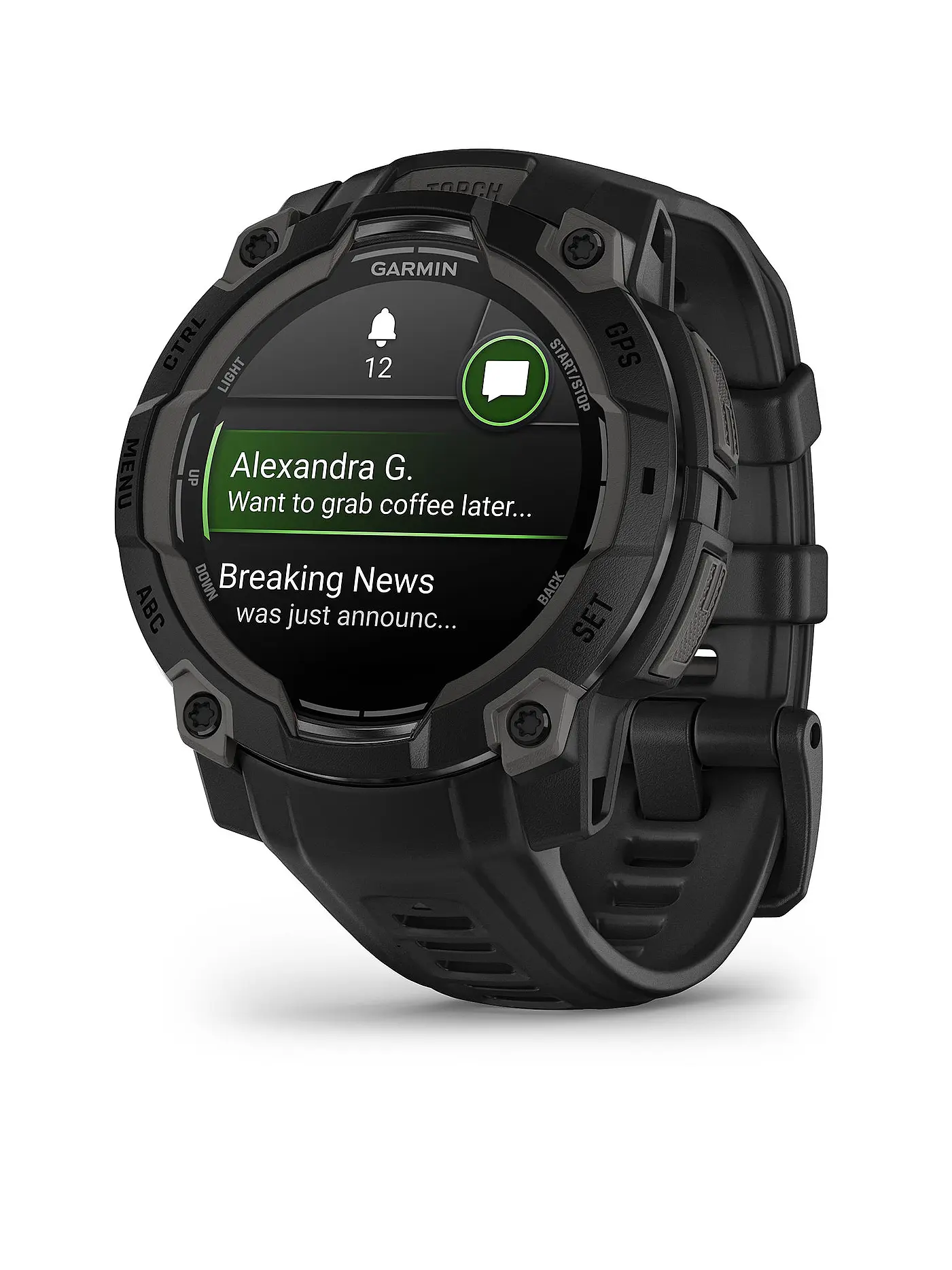GARMIN | GPS-Multisport-Smartwatch Instinct® 3 45mm Amoled | 